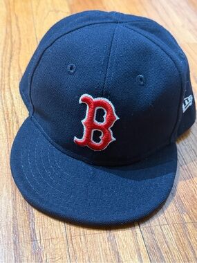 New Era Boston Red Sox 59FIFTY Fitted Hat Infant Navy MLB Cap